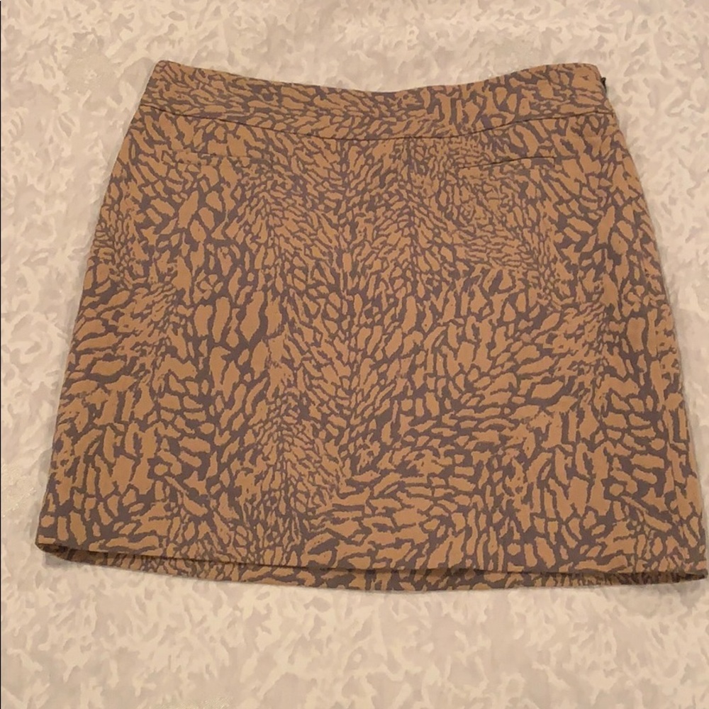 LOFT Patterned Skirt